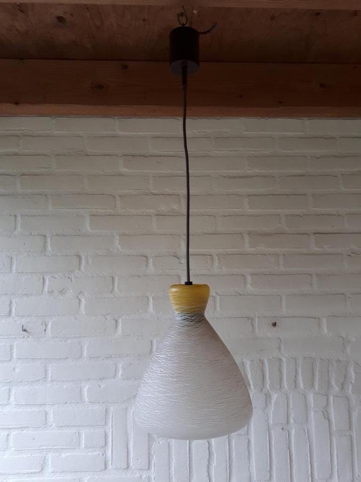 Vintage retro hanglamp Louis Kalff Philips Design jaren 50., Verzamelen, Retro, Huis en Inrichting, Ophalen of Verzenden