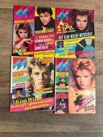 4x Muziek Expres met Kim Wilde (1981/1982) beschikbaar voor biedingen