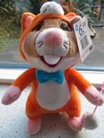 Hamster van Albert Heijn AH poes kat met muis oranje velours, Ophalen of Verzenden, Nieuw, Overige typen