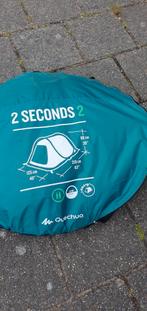 Quechua popup tent 2 pers in goed staat, Ophalen, Nieuw