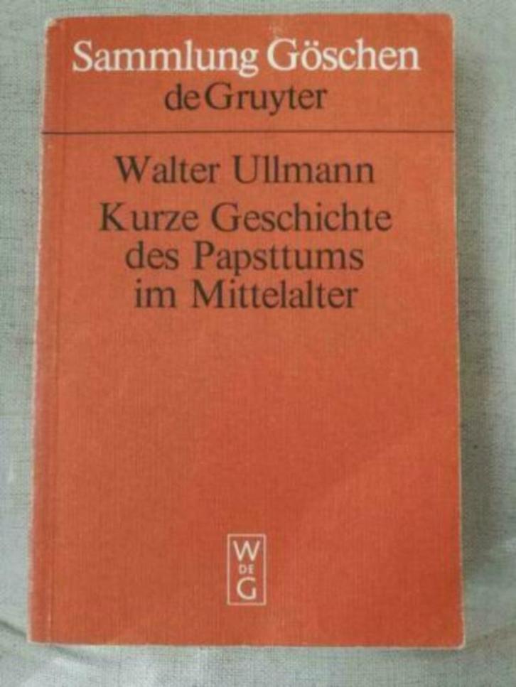 Ullmann - Kurze Geschichte des Papsttums im Mittelalter, Boeken, Godsdienst en Theologie, Gelezen, Ophalen of Verzenden