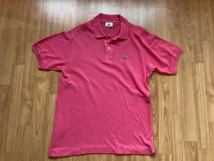 Lacoste roze polo, 4, Kleding | Heren, Polo's, Gedragen, Roze, Ophalen of Verzenden