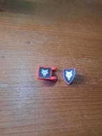 LEGO Wolfpack Schild & Vlag - Ridderfiguren, Ophalen of Verzenden, Gebruikt, Losse stenen, Lego