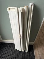 BabyDan Vouw Deurhekje Guard Me Creme 64.5 tot 89 cm, Overige materialen, Gebruikt, Oprolhekje, Ophalen of Verzenden