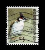 postzegel 1311 Hong Kong vogel Roodoorbuulbuul, Oost-Azië, Ophalen of Verzenden, Gestempeld
