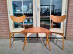Vintage tafeltje met 2 stoelen, jaren 60, Ophalen, Vintage jaren 60, Gebruikt, Twee