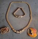 Vintage bijoux sieraden, Ophalen of Verzenden, Zo goed als nieuw, Overige materialen