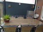 Prachtige Grote Tuintafel, Ophalen, Aluminium