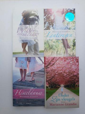 Marianne Grandia 4x oa Hemeldauw, Lenteregen ea (1 koop) beschikbaar voor biedingen