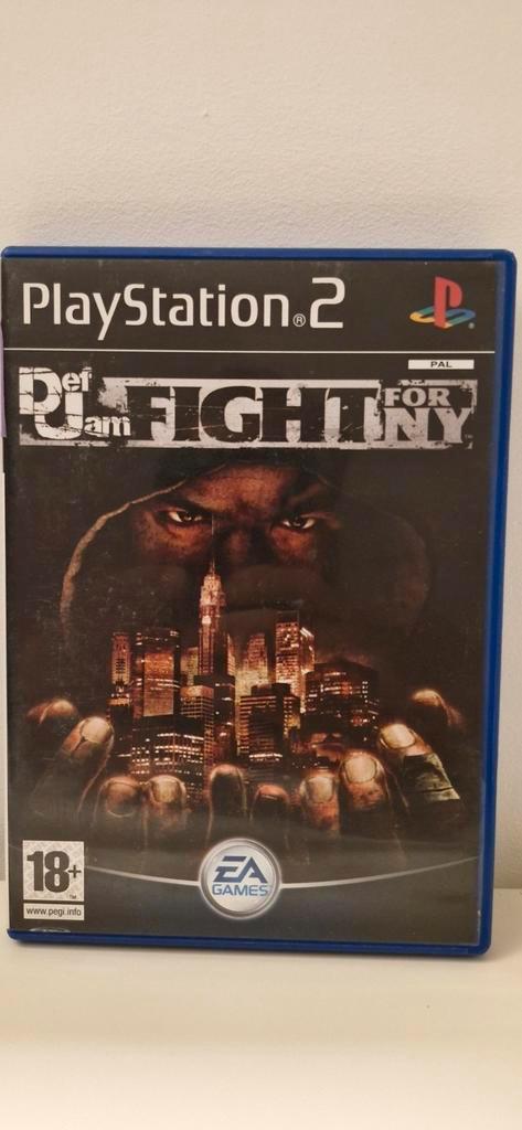Def Jam Fight For NY, Spelcomputers en Games, Games | Sony PlayStation 2, Gebruikt, Vechten, 2 spelers, Vanaf 18 jaar, Ophalen of Verzenden