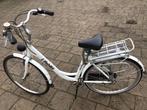 Witte lifebike damesfiets., Fietsen en Brommers, Fietsen | Dames | Omafietsen, 50 tot 53 cm, Ophalen, Gebruikt, Versnellingen