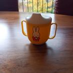 Vintage Nijntje beker & Sesamstraat bordjes, Ophalen of Verzenden, Gebruikt, Overige typen