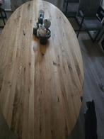 Ovale tafel 6 personen, Ophalen, Gebruikt, 200 cm of meer, 50 tot 100 cm