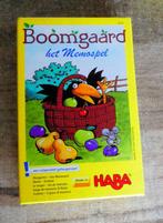 Haba Spel Boomgaard memospel memo vanaf 3 jaar., Ophalen of Verzenden, Een of twee spelers, Zo goed als nieuw, Haba