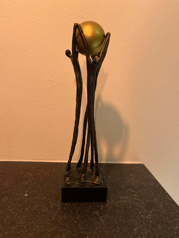 Corry Ammerlaan verbronst Beeldje, Antiek en Kunst, Kunst | Beelden en Houtsnijwerken, Ophalen of Verzenden