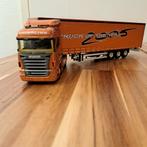 HIGHLINE R 470 SCANIA +SP & 3 AS ZEILENTRAILER GEHEEL NST ., Verzenden, Nieuw, Bus of Vrachtwagen, Tekno