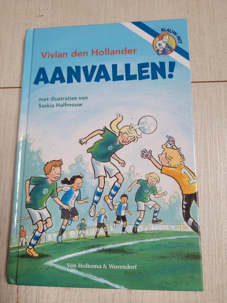 Boek: Aanvallen 8+, Vivian den Hollander, NIEUW, Boeken, Kinderboeken | Jeugd | onder 10 jaar, Ophalen