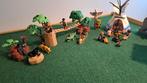 Playmobil Indianendorp - Goede Staat!, Ophalen of Verzenden, Zo goed als nieuw, Complete set