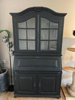 Zwarte houten kast, Ophalen, Gebruikt, 50 tot 75 cm, 100 tot 150 cm