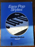 Herman Beeftink, easy pop styles, piano, band 1, Les of Cursus, Ophalen of Verzenden, Zo goed als nieuw, Piano