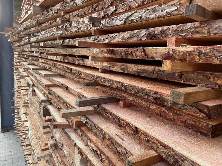 Lariks schaaldelen 2cm dik  lengte  4.00m en 5.00m, Tuin en Terras, Palen, Balken en Planken, Nieuw, Balken, 250 cm of meer, Ophalen