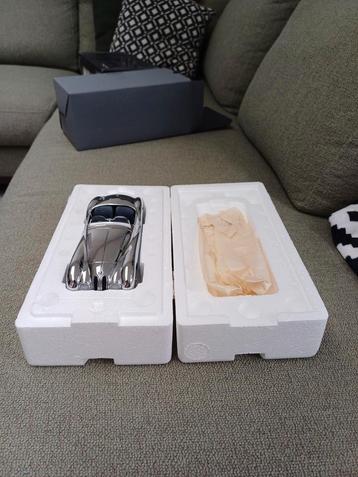 Autoart 1/18 BMW 328 roadster Mille Miglia Chroom Zeldzaam beschikbaar voor biedingen