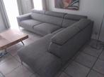 Grijze Hoekbank, Huis en Inrichting, Banken | Bankstellen, Ophalen, 250 tot 300 cm, Hoekbank, 75 tot 100 cm
