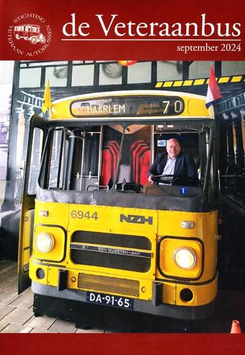 De Veteraanbus - september 2024 Inhoud: 	Van oude mensen en beschikbaar voor biedingen
