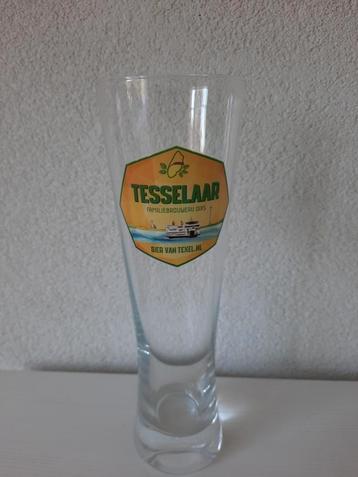 Tesselaar Bierglas Glas Bier van Texel Familiebrouwerij Diks beschikbaar voor biedingen