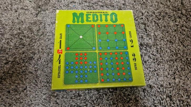 Bordspel Medito, Hobby en Vrije tijd, Gezelschapsspellen | Bordspellen, Gebruikt, Ophalen of Verzenden