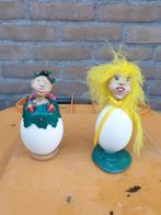 2 echte eenden ei poppetjes 15 cm hoog, Ophalen of Verzenden