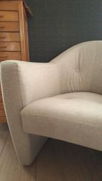 Dutch design Leolux Carabita fauteuil, zandkleurige wolvilt, Huis en Inrichting, Fauteuils, Ophalen, Gebruikt, Vintage, 75 tot 100 cm