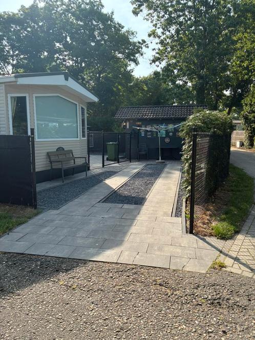 Stacaravan op camping de bergse hoeve, Caravans en Kamperen, Stacaravans, tot en met 2, Ophalen of Verzenden
