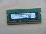 Micron 4GB PC4-21300 DDR4-2666MHz non-ECC Unbuffered CL19 26, Computers en Software, RAM geheugen, DDR4, Ophalen of Verzenden
