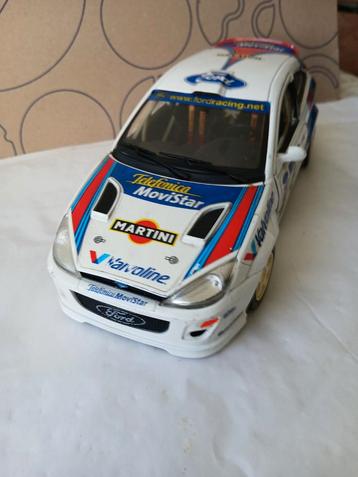 Ford Focus rallye car. Bburago 1:18 beschikbaar voor biedingen