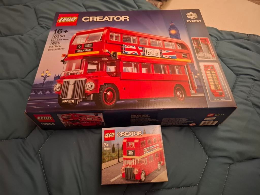 Lego 10258 & 40220 London Bus, Kinderen en Baby's, Speelgoed | Duplo en Lego, Ophalen of Verzenden, Nieuw