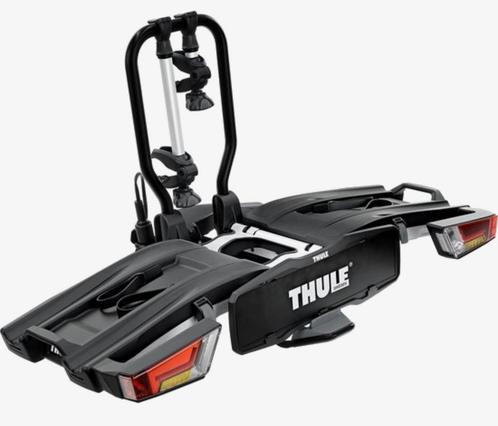 Te huur Thule Easyfold XT 2 933, Auto diversen, Fietsendragers, Zo goed als nieuw, Trekhaakdrager, 2 fietsen, Elektrische fiets