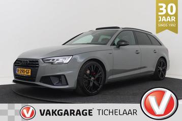 Audi A4 Avant 40 TFSI Sport S-line black edition | Panoramad beschikbaar voor biedingen