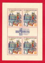 TSJECHOSLAVAKIJE 1744 blok kleinbogen postfris, Ophalen of Verzenden, Overige landen, Postfris