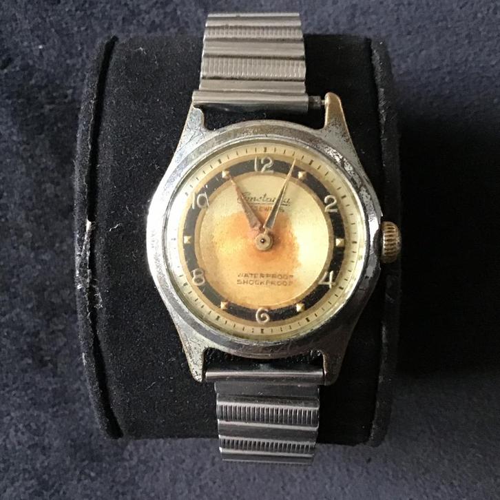 Vintage West Germany Constanta horloge 17 jewels, Sieraden, Tassen en Uiterlijk, Horloges | Antiek, Polshorloge, Overige merken