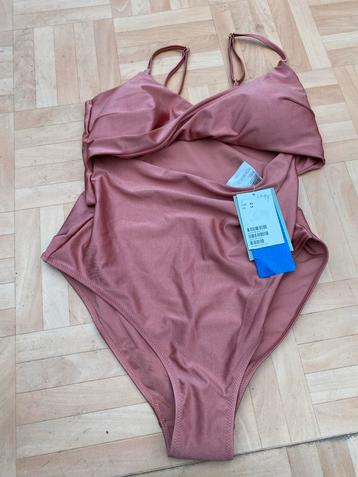 Nieuw H&M Badpak pastelroze Maat 42 beschikbaar voor biedingen