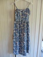 Lange midi zomer jurk vintage paisley print H&M maat 36 S, Nieuw, Blauw, H&M, Ophalen of Verzenden
