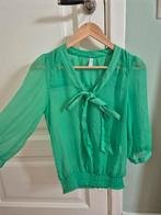 Only chiffon blouse maat 36, Groen, Ophalen of Verzenden, Zo goed als nieuw, Maat 36 (S)