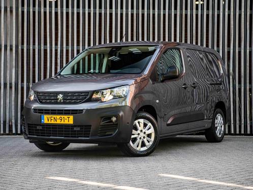 Peugeot Partner 1.5 HDi 130pk AUT. L2 Asphalt 3-Pers. |MARGE, Auto's, Bestelauto's, Bedrijf, Te koop, ABS, Achteruitrijcamera