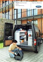 Folder Ford Transit Connect Sortimo Inrichtung (2009), Verzenden, Gelezen, Ford