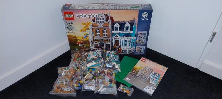 Lego 10270: Bookshop, Kinderen en Baby's, Speelgoed | Duplo en Lego, Zo goed als nieuw, Lego, Complete set, Ophalen