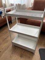 IKEA NISSAFORS Roltafel (zonder weilen) White Trolley, Ophalen, 50 tot 100 cm, Nieuw, Metaal