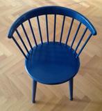 Spijlen eetkamerstoel V9 yngve ekstrom Nesto Pastoe blauw, Ophalen, Gebruikt, Twee, Blauw