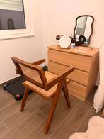 Make up tafel en stoel, Bruin, Gehele gezicht, Ophalen of Verzenden, Zo goed als nieuw