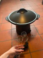 Fondueset met wokpan Tefal, Ophalen of Verzenden, Gebruikt